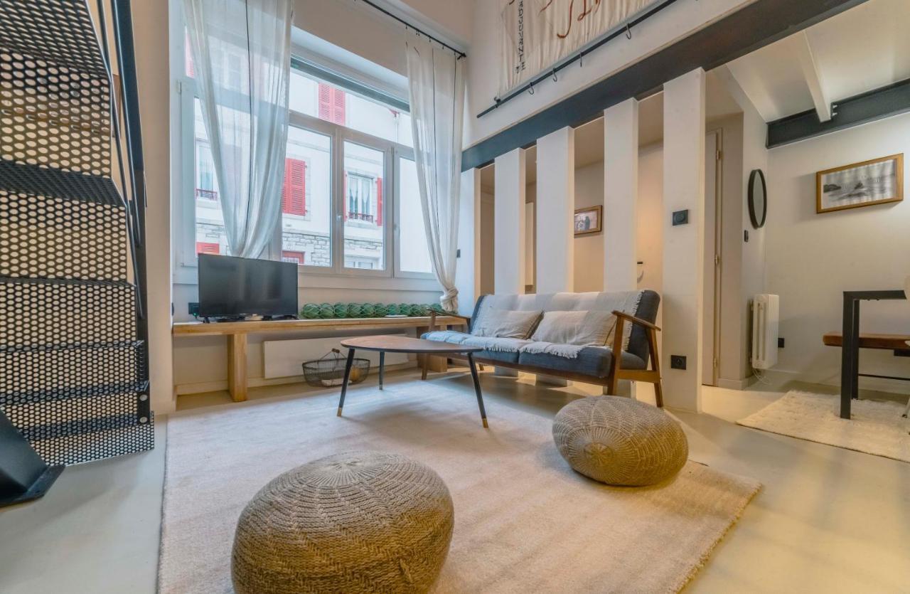 比亚里茨Loft - Centre Ville - Plage - Halles - 3 Ch 2 Sdb公寓 外观 照片